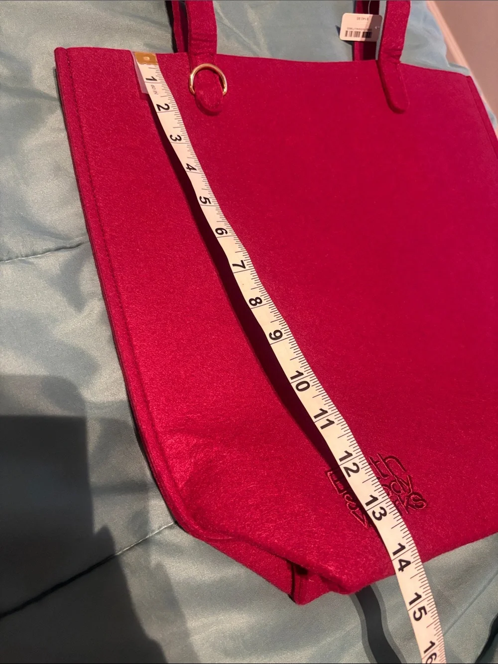 Bath & Body Works Red Felt Tote